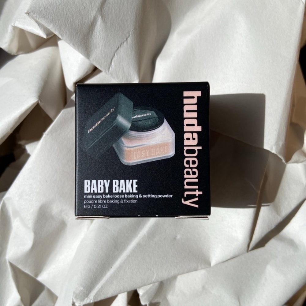 New Huda Mini Easy Bake Loose Baking & Setting Powder Cherry Blossom